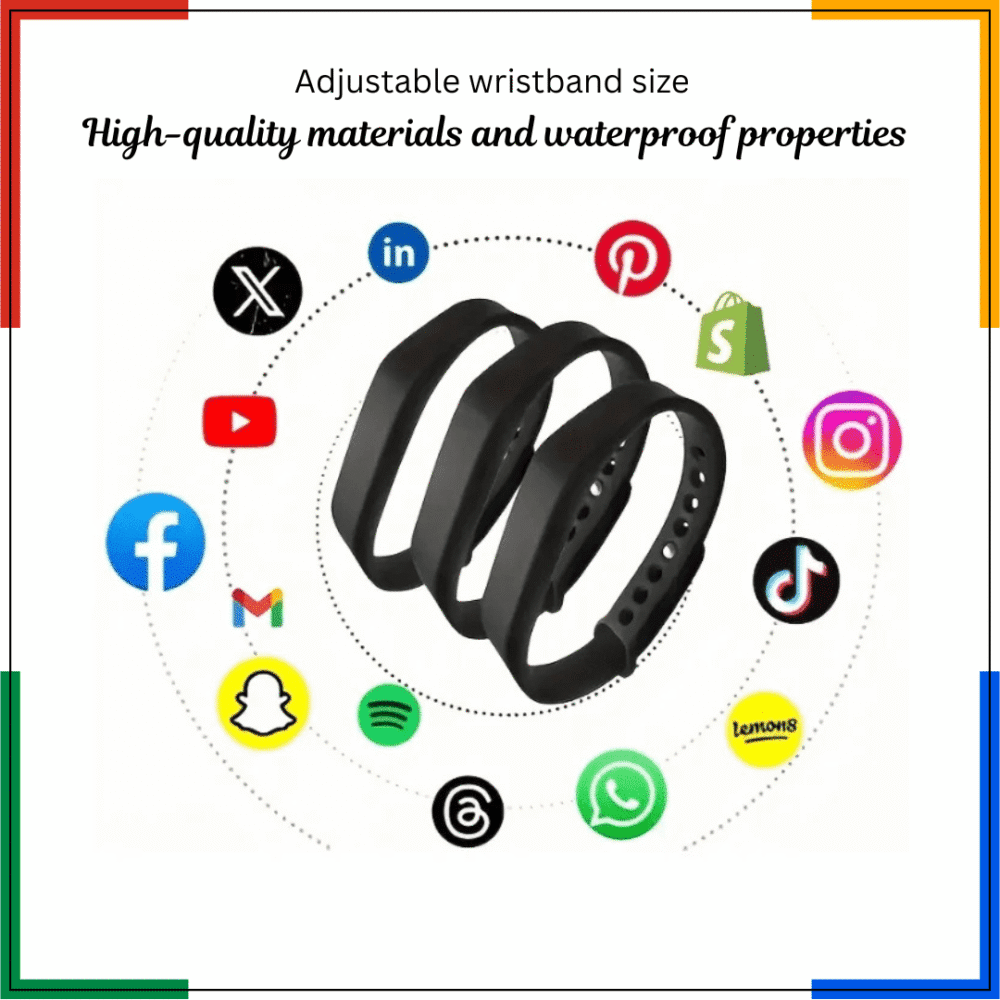 Premium NFC wristband design